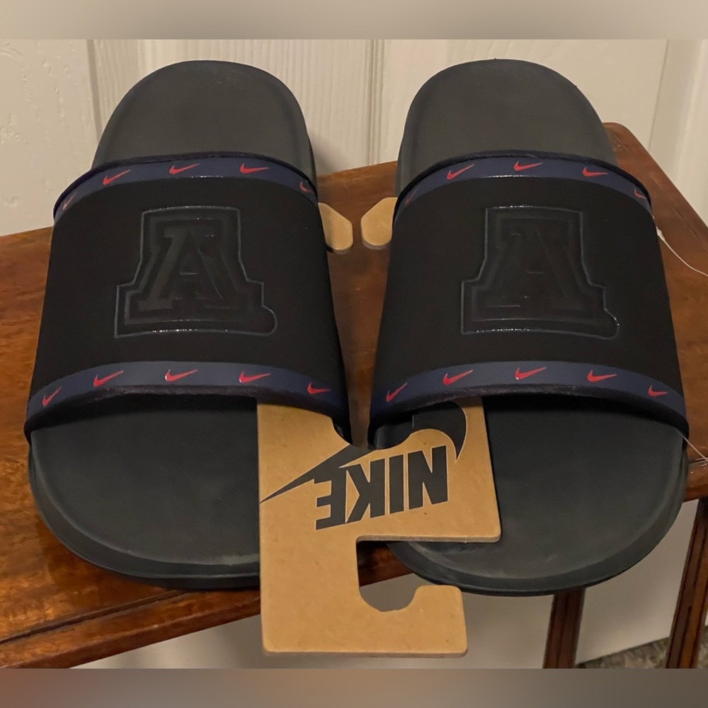 Arizona Wildcats Nike Offcourt Slides Black DD0505-001 Men’s Size 14 NEW